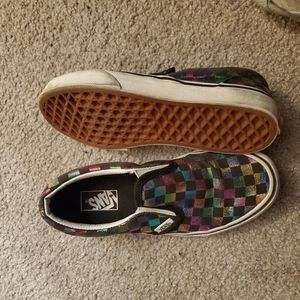 Kids rainbow VANS